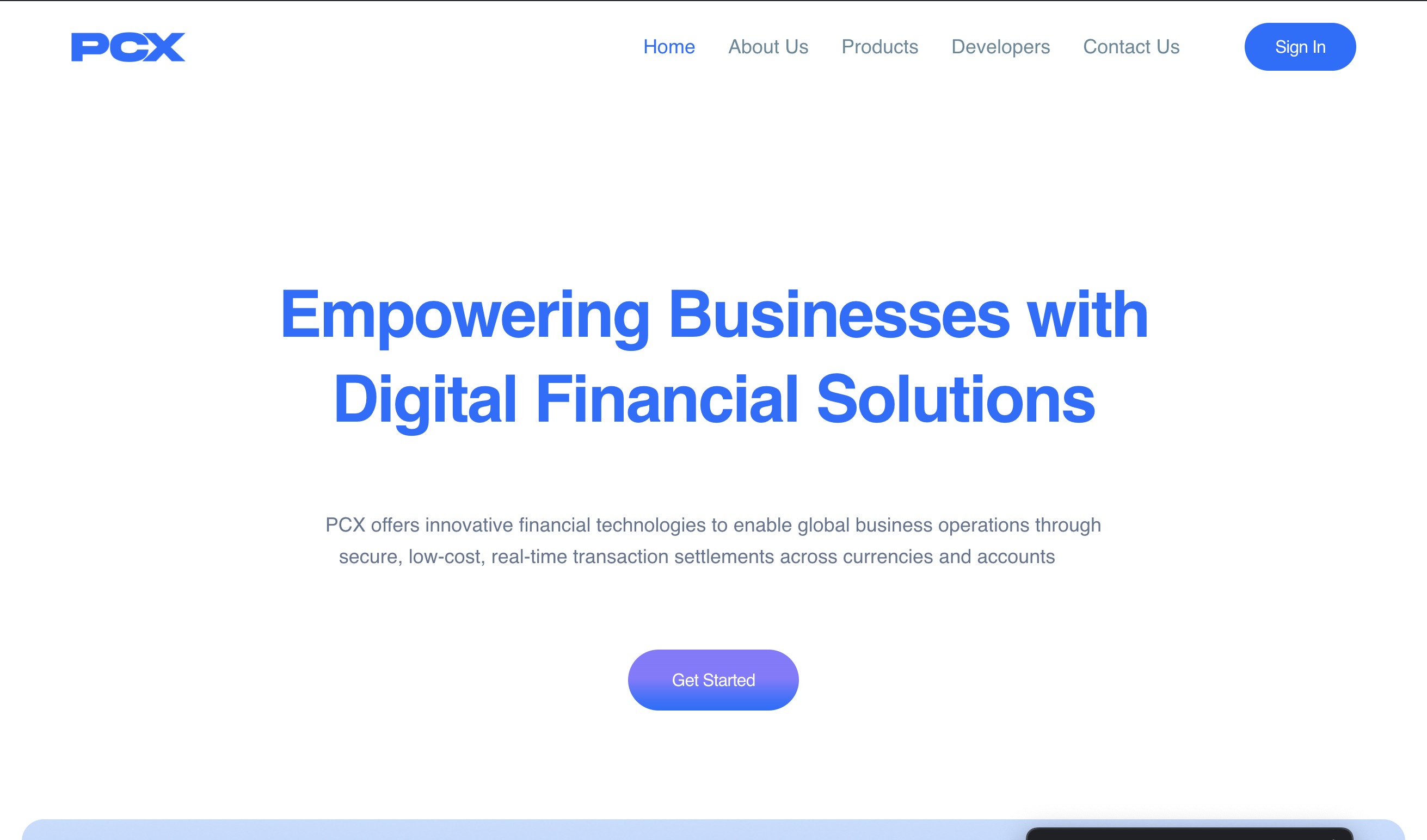 PcxPay.com General Website